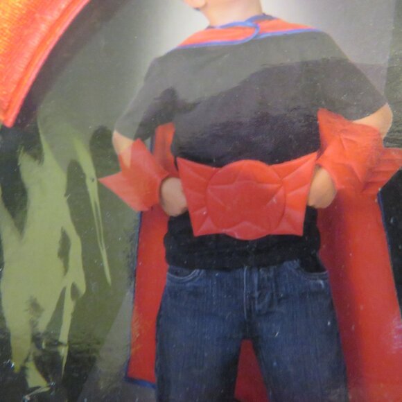 superhero costume accessory belt and two cuffs new in package halloween dress up - Picture 3 of 10